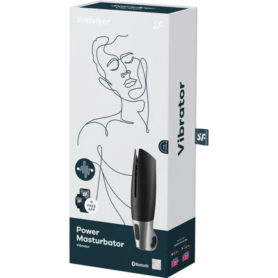 Power Masturbator black silver