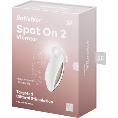 Spot On 2 white vibrációs csiklóizgató