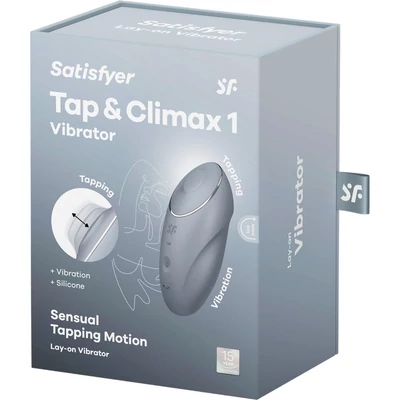 Tap & Climax 1 grey vibrációs csiklóizgató