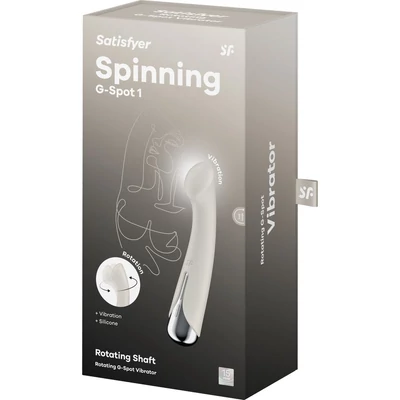 Spinning G-Spot 1 beige g-pontos, több forgatási programos vibrátor