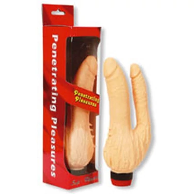 Vinyl P-Shape Vibrator 7 kétágú vibrátor