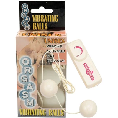Orgasm Vibrating Ball Ivory vibrációs gésa golyó