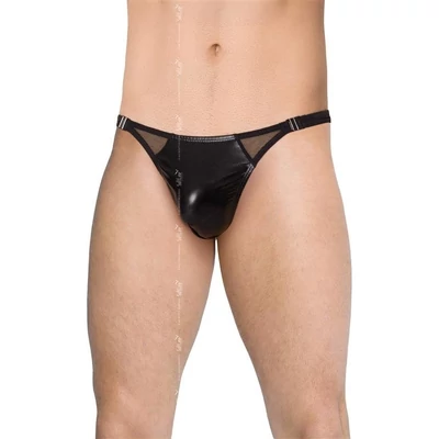 Mens Briefs 4518 - fekete férfi tanga XL