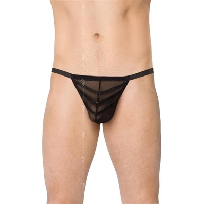 Mens Thong 4527 - fekete  OneSize
