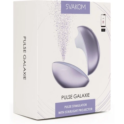 Pulse Galaxie Metallic Lilac szívóhatású csiklóizgató