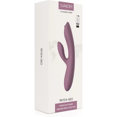 Trysta Neo Romantic Rose app vezérelhető memóriás g-pont és csiklóizgató vibrátor