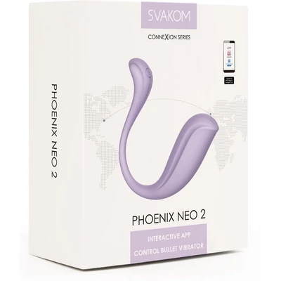 Phoenix Neo 2 Pastel Lilac hüvelyi és csiklóizgató vibrátor