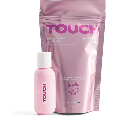 The masszázsolaj TOUCH Bottle 50 ml