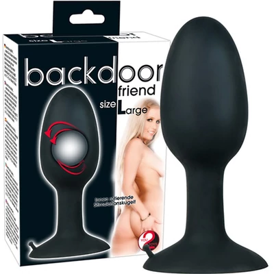 Large Silicone Plug fenékdugó tapadókoronggal