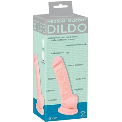 Medical Silicone dildó herékkel