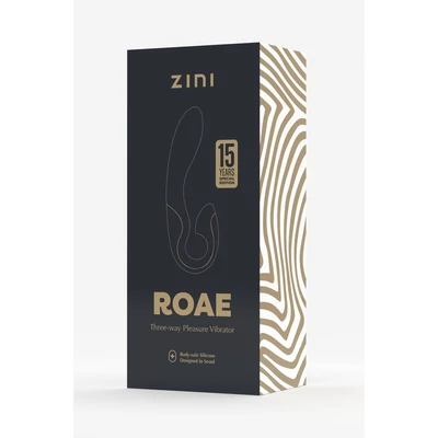 Zini Roae SE Three-way Pleasure Vibrátor Black Gold