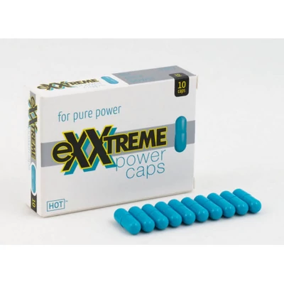 eXXtreme stimuláló, étrend-kiegészítő kapszula B6 és B12 vitaminokkal 1x10 Sk.