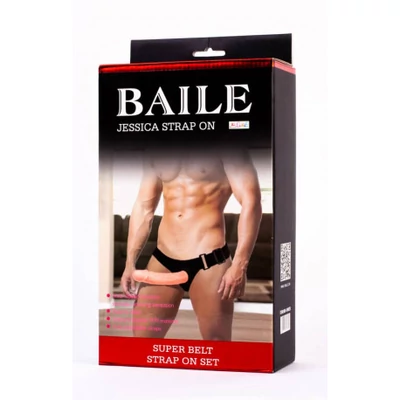 Jessica Strap-on vibrátoros, távirányítós csatolható dildó