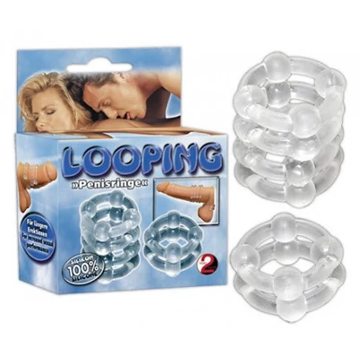 Silicone Rings Looping vízálló péniszgyűrű szett