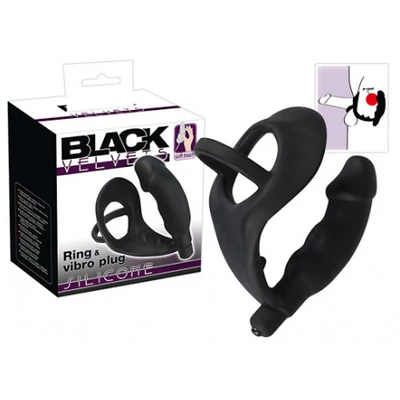 Vibrating Silicone Plug péniszgyűrű
