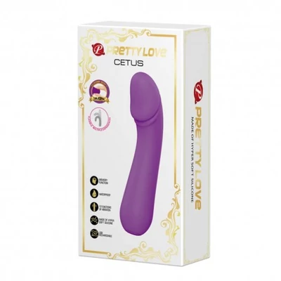 Pretty Love Cetus ívelt, memória funkciós, rugalmas vibrátor