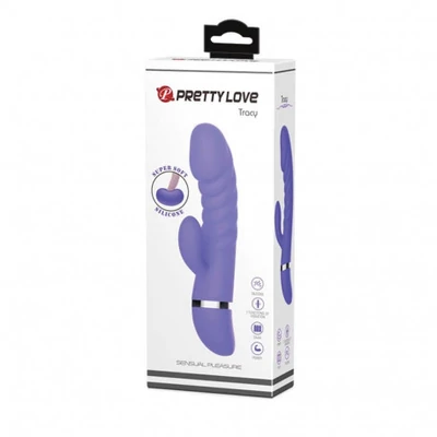 Pretty Love Tracy bordázott, extra puha vibrátor