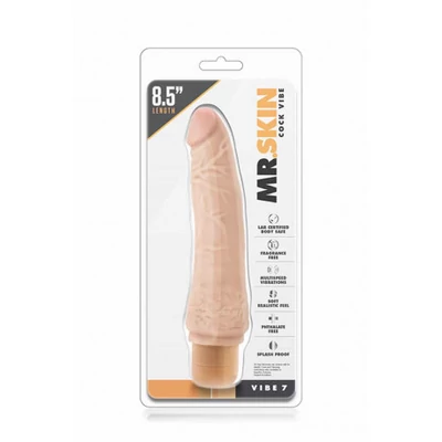 Mr. Skin Cock Vibe 7 erezett cseppálló Vibrátor