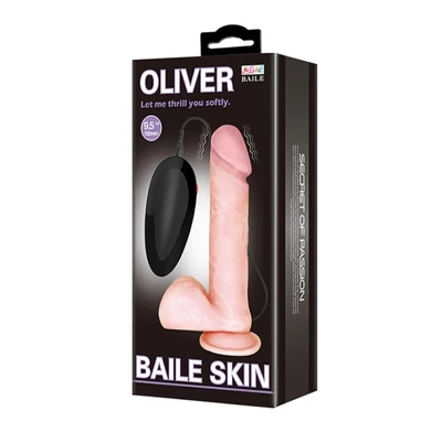 Baile Skin Oliver 9,5" 1 vibrátor