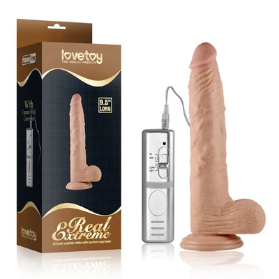 9.5'' Real Extreme vibrátor Dildo