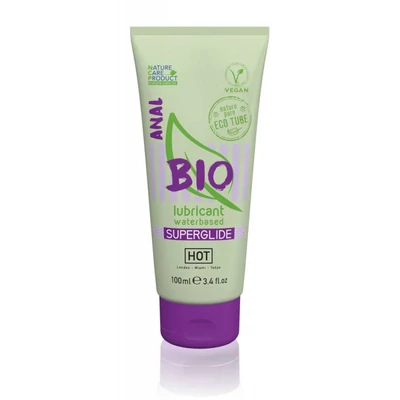 HOT BIO Superglide anál vízbázisú síkosító 100 ml