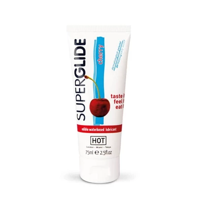 HOT Superglide vízbázisú síkosító-meggy 75ml
