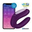 Double Joy (Violet) app-vezérelt Csiklóizgató