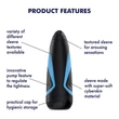 Satisfyer Men One maszturbátor wákumhatással