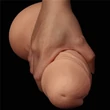 9.5'' Realistic Curved Dildo Flesh