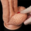 10&quot; Dual-Layered Silicone Cock
