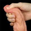 9.5'' Dual layered Liquid Silicone Nature Cock