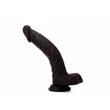X-MEN 7.9" Silicone Dildo Black