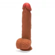 X-MEN 8.8 inch Dual Layered Dildo Brown