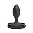 Pretty Love Vibra Butt Plug Black vibrációs fenékdugó