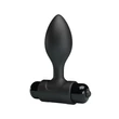 Pretty Love Vibra Butt Plug Black vibrációs fenékdugó