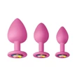 Glams - Spades Trainer Kit - Pink fenékdugó szett