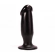 X-MEN 10 inch Butt Plug Black fenékdugó tapadókoronggal