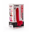 X-MEN 8.5&quot; dildó Colours Pleasure Flesh 3 herékkel