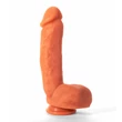 X-MEN 8.5&quot; dildó Colours Pleasure Flesh 3 herékkel