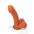 X-MEN 8.5" dildó Colour Pleasure Flesh 1 dildó herékkel