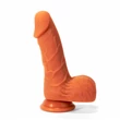X-MEN 7.5" dildó Colours Pleasure Flesh 1 dildó herékkel