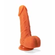 X-MEN 7.5" dildó Colours Pleasure Flesh 1 dildó herékkel