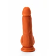 X-MEN 7.5" dildó Colours Pleasure Flesh 2 dildó herékkel