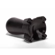 X-MEN 9.6" Huge Butt Plug Black 2 fenékdugó tapadókoronggal