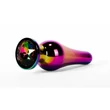 X-MEN Secret Shine Metal Butt Plug Rainbow M fenékdugó