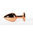 X-MEN Secret Shade Metal Butt Plug Rose L fenékdugó
