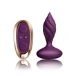 Desire - Purple vibrációs fenékdugó