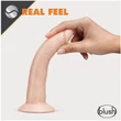 DR. SKIN 7.5INCH SELF LUBRICATING dildó önsíkosítóval