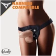 DR. SKIN 7INCH SELF LUBRICATING önsíkosító dildó herékkel