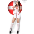 CR 3854  S/M  White Sexy nővér jelmez